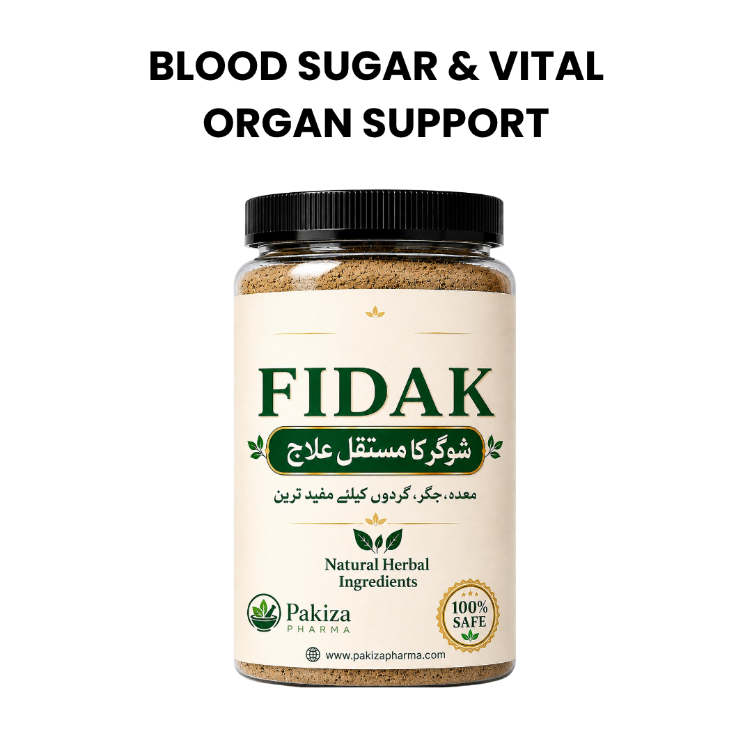 FIDAK – Natural Herbal Blood Sugar & Vital Organ Support